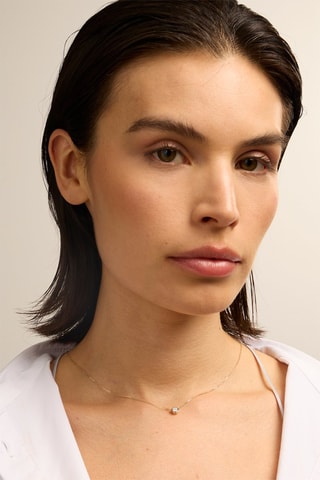 Collana - Oro giallo 18 kt e diamante