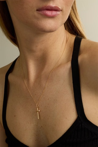 Ciondolo croce - Oro giallo