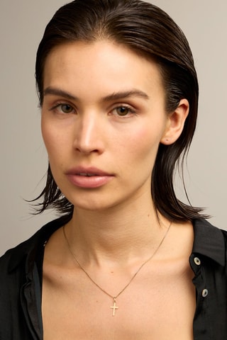 Ciondolo Croix - Oro giallo 18 kt