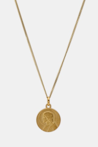 Ciondolo Cristo - Oro giallo