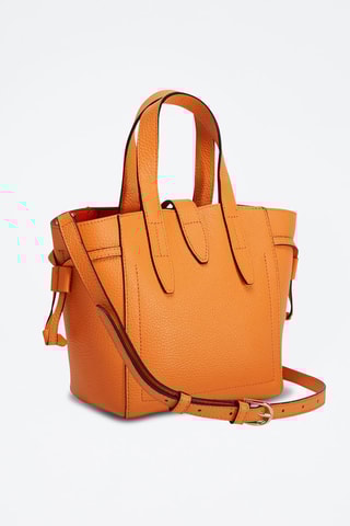 Sac à main en cuir Furla Net Mini - Orange