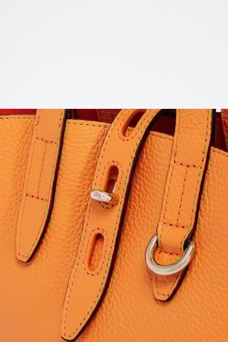 Sac à main en cuir Furla Net Mini - Orange