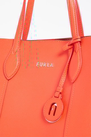 Sac à main en cuir de veau Vittoria - Rouge