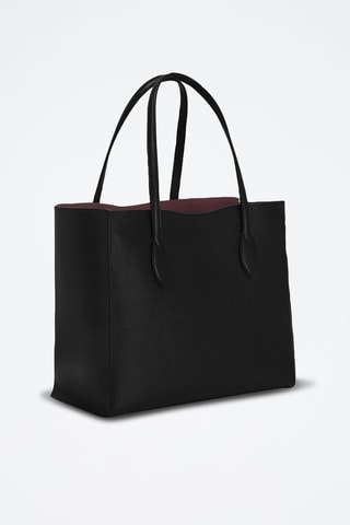 Sac à main en cuir de veau Era - Noir