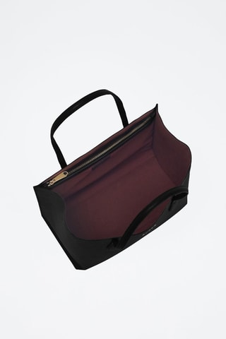 Sac à main en cuir de veau Era - Noir