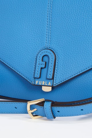 Sac à main en cuir de veau Dafne - Ciel