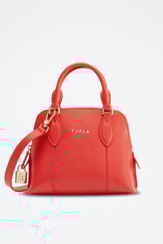 Sac à main en cuir de veau Vittoria - Rouge