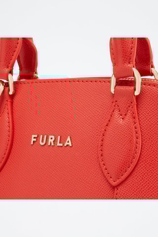 Sac à main en cuir de veau Vittoria - Rouge