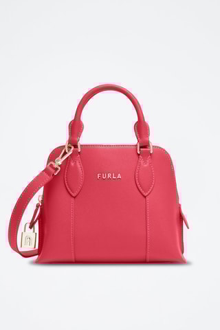 Sac à main en cuir de veau Vittoria - Fuchsia