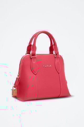 Sac à main en cuir de veau Vittoria - Fuchsia