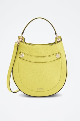 Sac à main en cuir de veau Afrodite Mini - Jaune