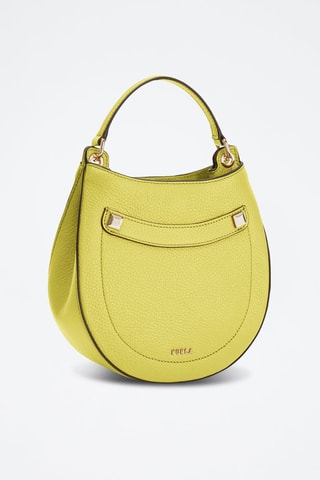 Sac à main en cuir de veau Afrodite Mini - Jaune