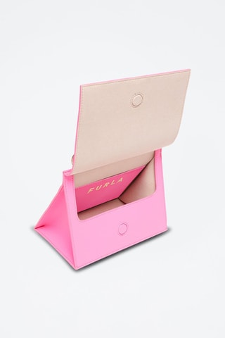 Sac à main en cuir Futura Mini - Fuchsia