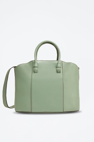 Sac à main en cuir de veau Miastella L - Vert