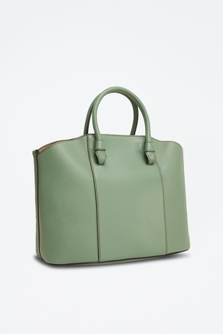 Sac à main en cuir de veau Miastella L - Vert