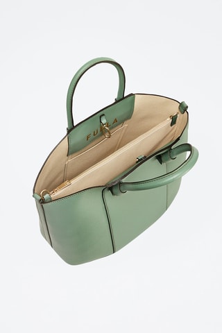 Sac à main en cuir de veau Miastella L - Vert