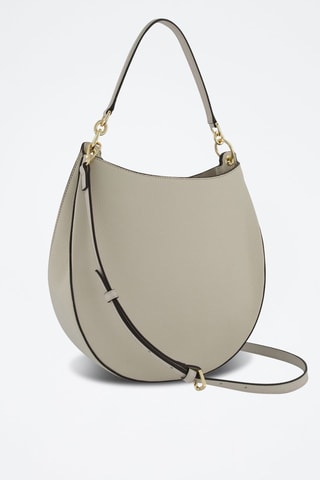 Sac à main en cuir de veau S Afrodite - Gris