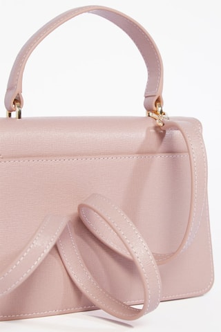 Sac à main en cuir Bella Mini - Rose