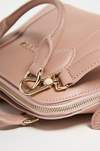 Sac à main en cuir Vittoria - Vieux rose