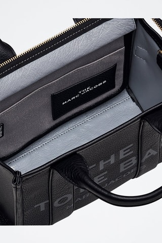 Sac à main en cuir The Small Tote - Noir