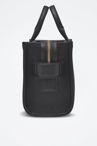 Sac à main en cuir The Crossbody Tote - Noir