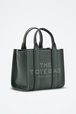 Sac à main en cuir The Crossbody Tote - Vert foncé