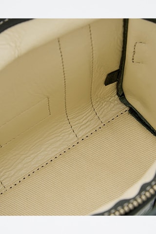 Sac à main en cuir The Crossbody Tote - Vert foncé