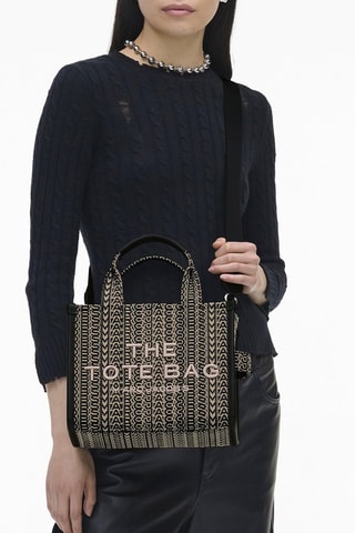 Sac à main The Small Tote - Beige et noir