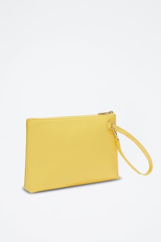 Pochette en cuir Furla Opportunity - Jaune