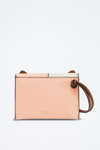 Pochette en cuir Allegra - Saumon