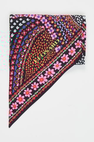 Bandeau en soie Kate - Rouge