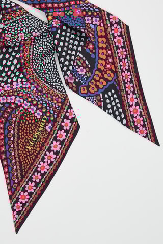 Bandeau en soie Kate - Rouge