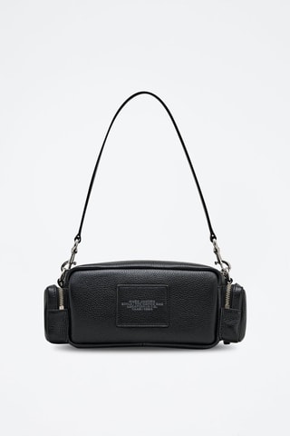 Sac porté épaule en cuir The Cargo Bag - Noir