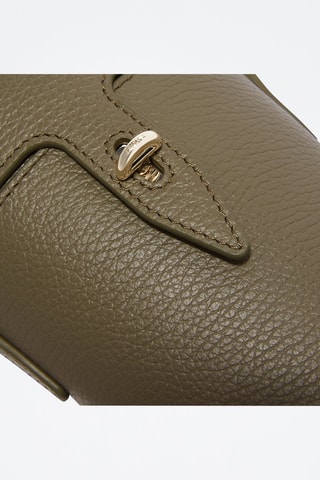 Sac seau en cuir Furla Net - Vert olive