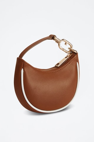 Sac porté épaule en cuir Primavera - Camel