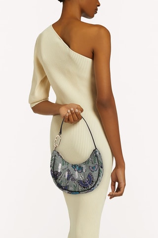 Sac porté épaule Primavera S - Vert et noir