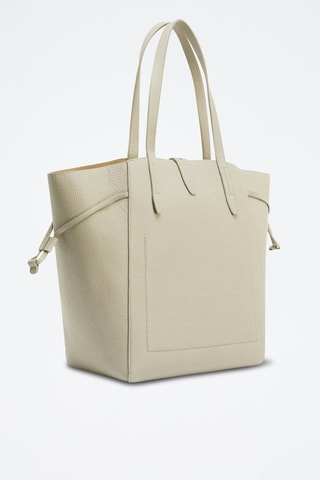 Sac porté épaule Net L - Ecru