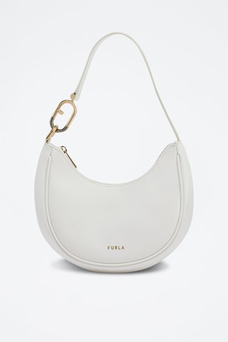 Sac porté épaule en cuir Primavera - Blanc