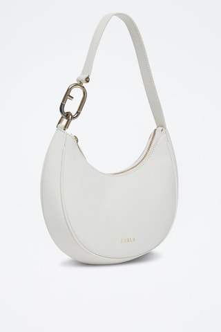 Sac porté épaule en cuir Primavera - Blanc