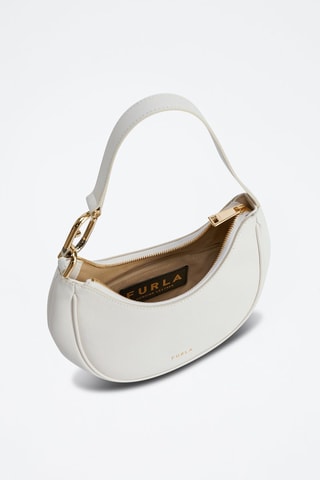 Sac porté épaule en cuir Primavera - Blanc