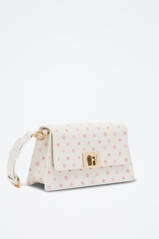 Sac porté épaule en cuir Zoé - Blanc