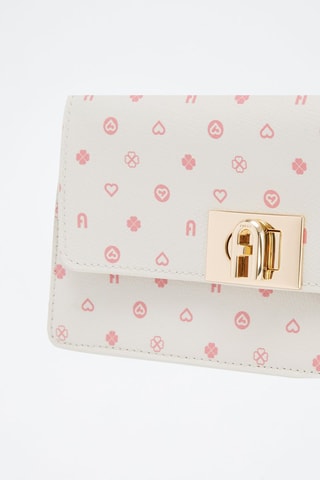 Sac porté épaule en cuir Zoé - Blanc