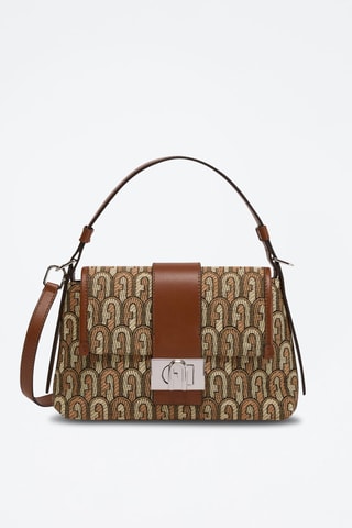 Sac porté épaule Charlotte S - Marron