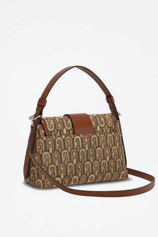 Sac porté épaule Charlotte S - Marron