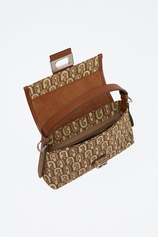 Sac porté épaule Charlotte S - Marron