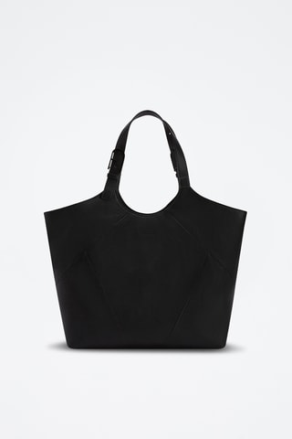 Sac porté épaule en cuir Furla Flow - Noir