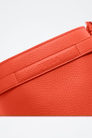 Sac seau en cuir Giove - Orange