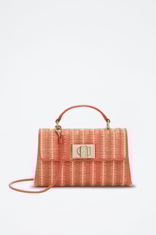 Sac bandoulière 1927 Mini - Corail et jaune