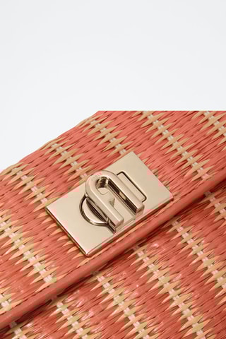 Sac bandoulière 1927 Mini - Corail et jaune