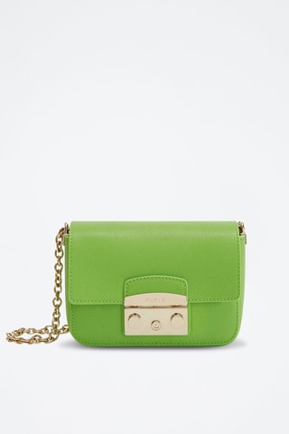 Sac bandoulière en cuir Metropolis - Vert